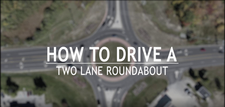 How to Drive a Two Lane Roundabout